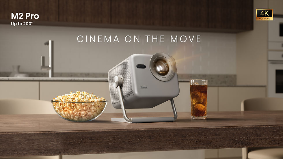 The Upcoming Hisense M2 Pro Smart Mini Projector Boasts Powerful Projection In a Sleek and Stylish Model