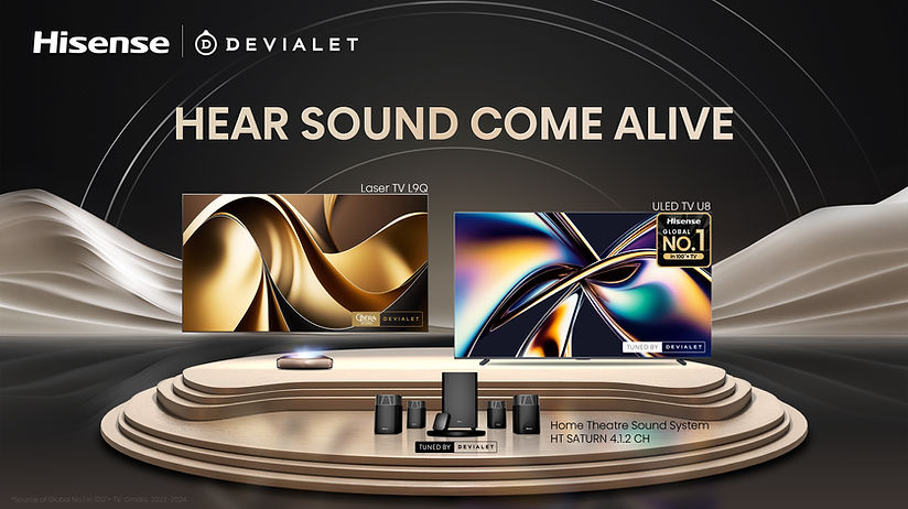 Hisense and Devialet Redefine Home Entertainment| Hisense