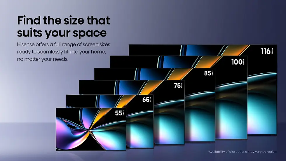 Hisense 85" Class U7 Series MiniLED ULED 4K Google TV