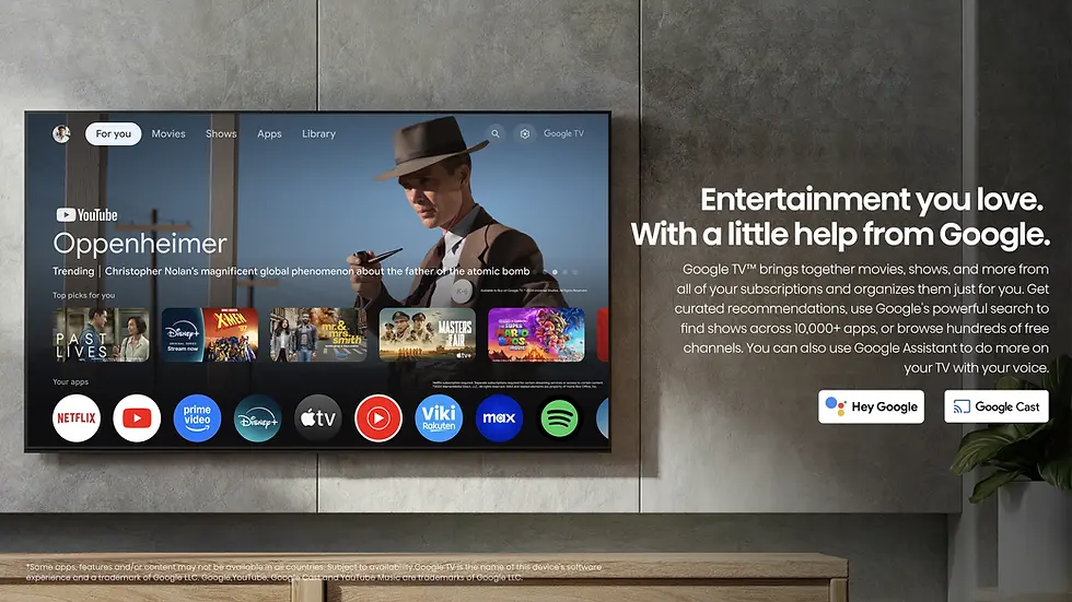 Hisense 85" Class U7 Series MiniLED ULED 4K Google TV