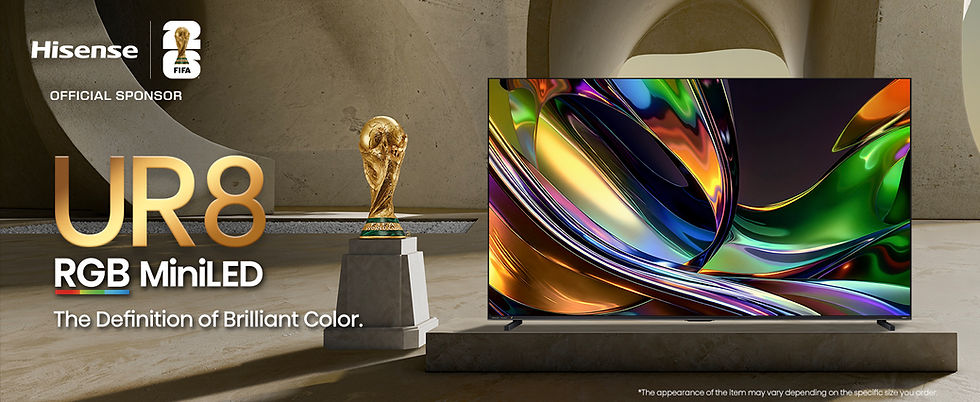 Hisense 100" Class UR8 Series RGB MiniLED 4K Google TV