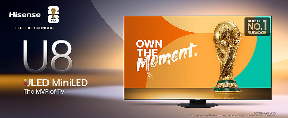 Hisense 65" Class U8 Series MiniLED ULED 4K Google TV