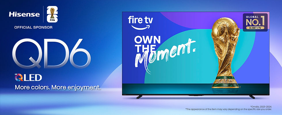 Hisense 100" Class QD6 Series Hi-QLED 4K Fire TV