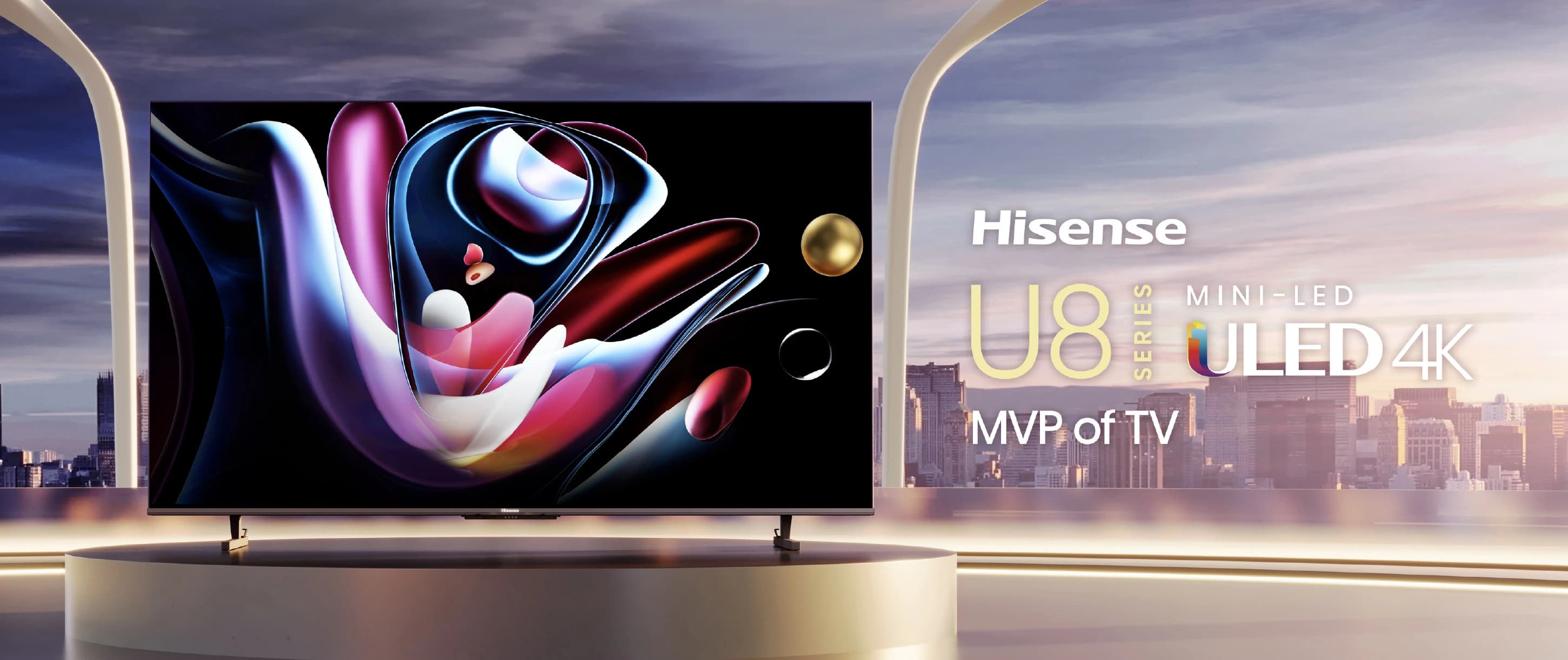 55" U8 Series MiniLED ULED Google TV (55U8K)