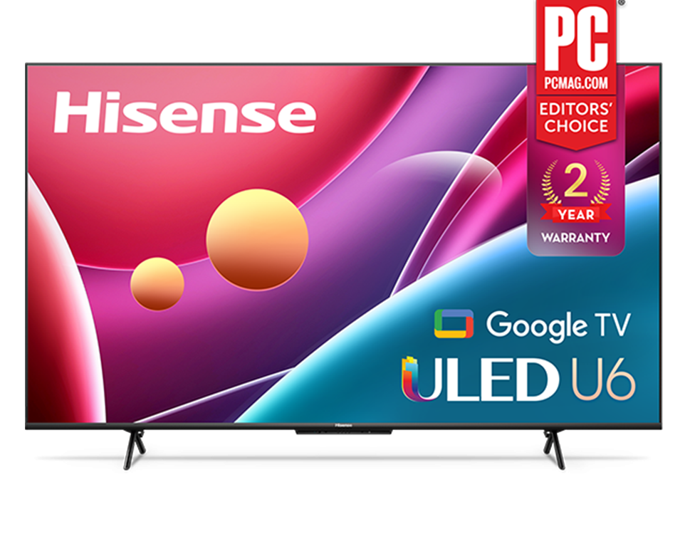 Hisense 75" Class U6H Series Quantum ULED 4K UHD Smart Google TV (75U6H