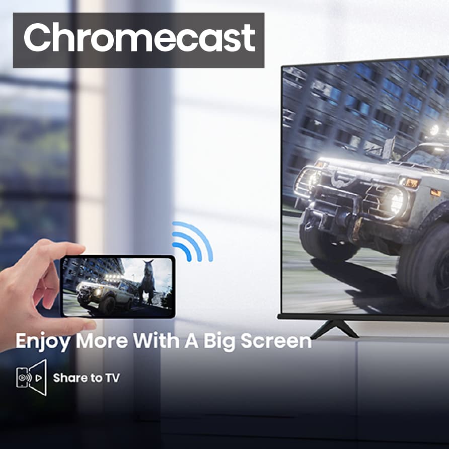 Chromecast HISENSEHISENSE televizor 32A4HA LED HD Android TV